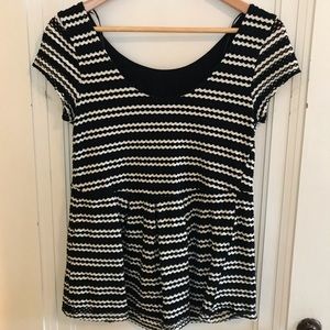 Black and White Maternity Blouse (M) Stitch Fix